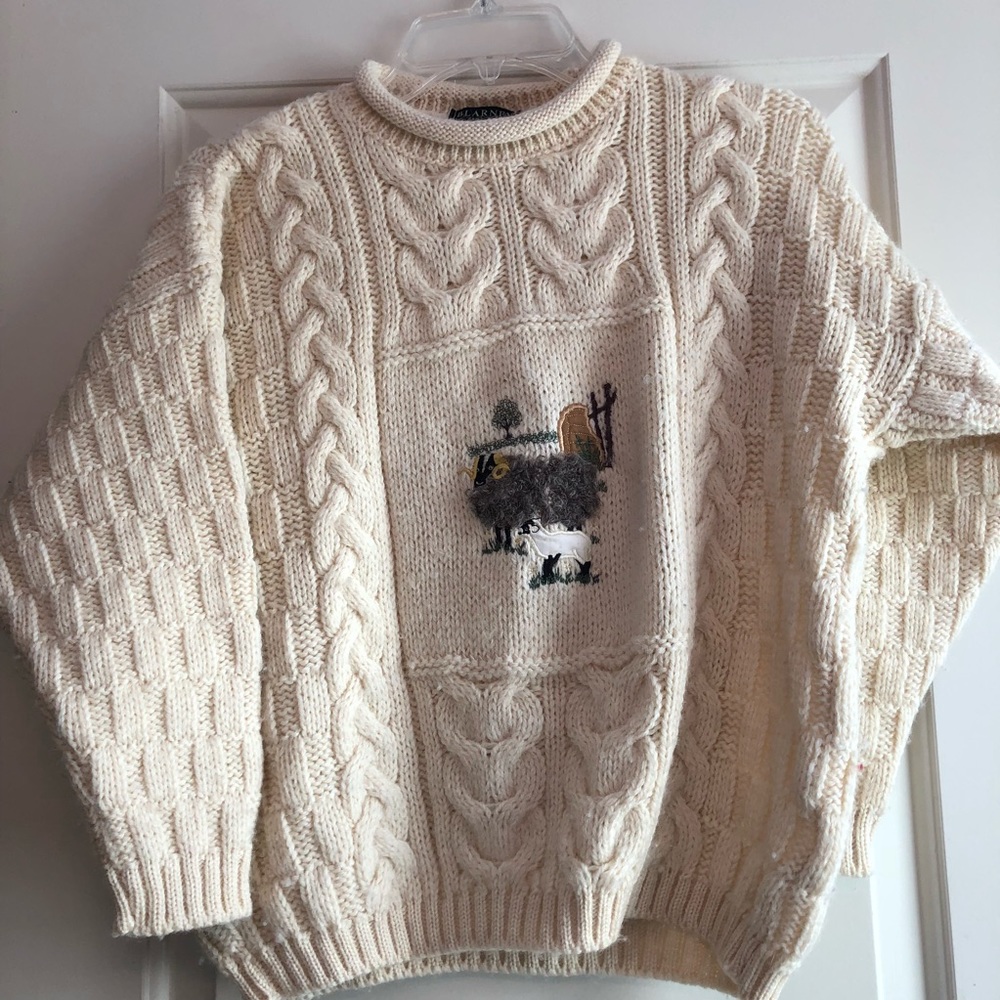 Irish wool sweater